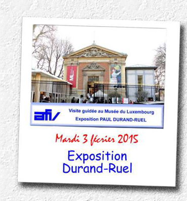 Exposition DURAND/RUEL